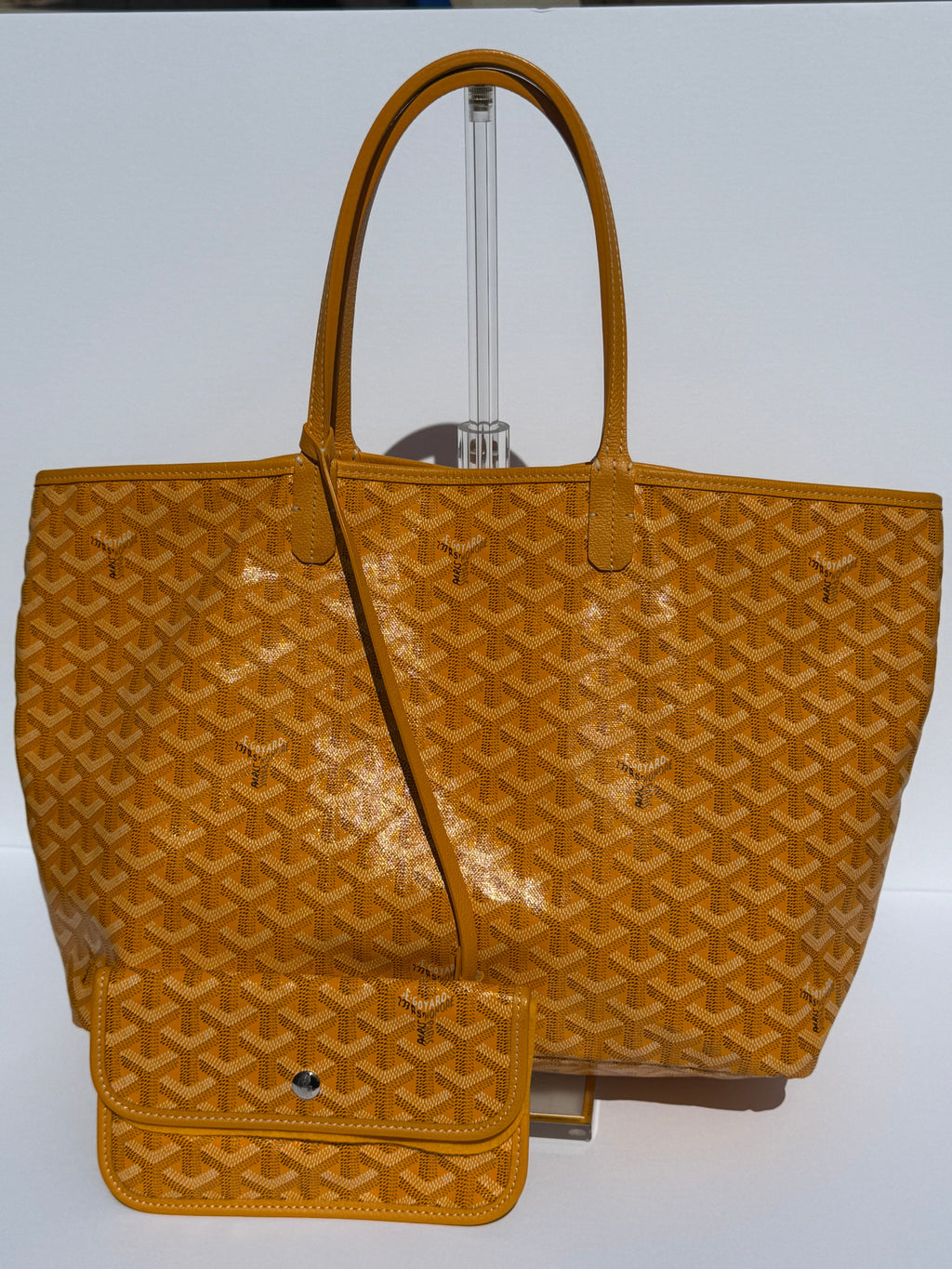 Goyard St. Louis Tote PM in Yellow