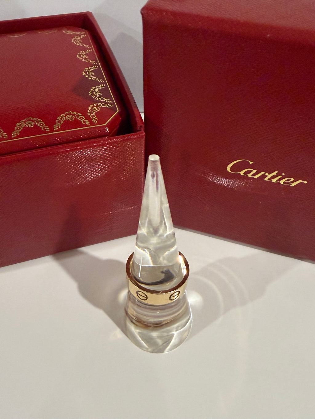 Cartier Love Ring — 18kt Yellow Gold, Size 54