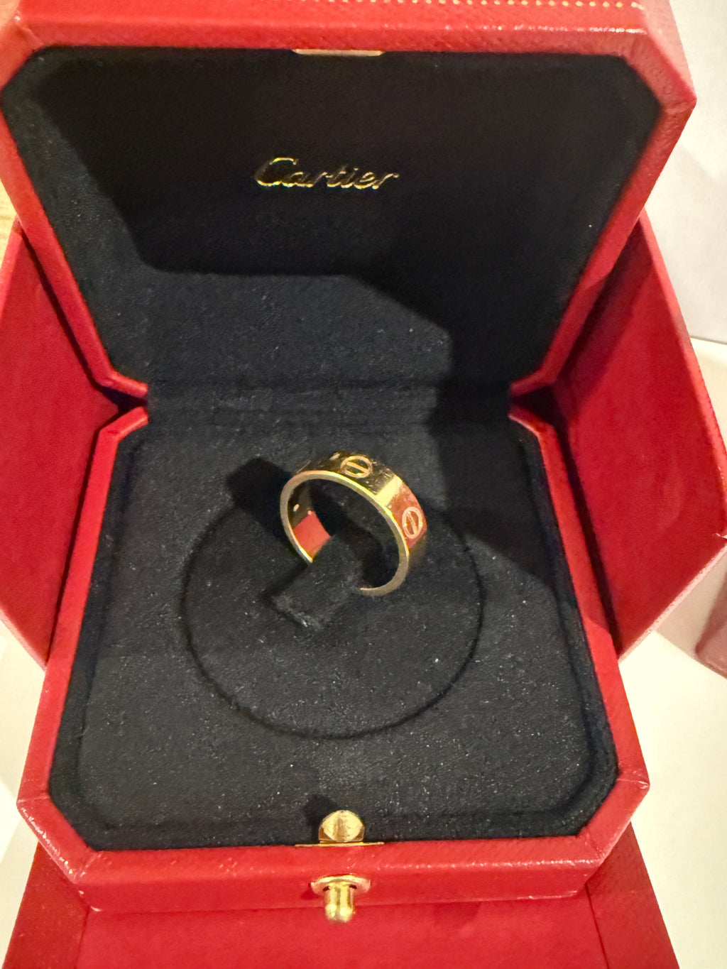 Cartier Love Ring — 18kt Yellow Gold, Size 54