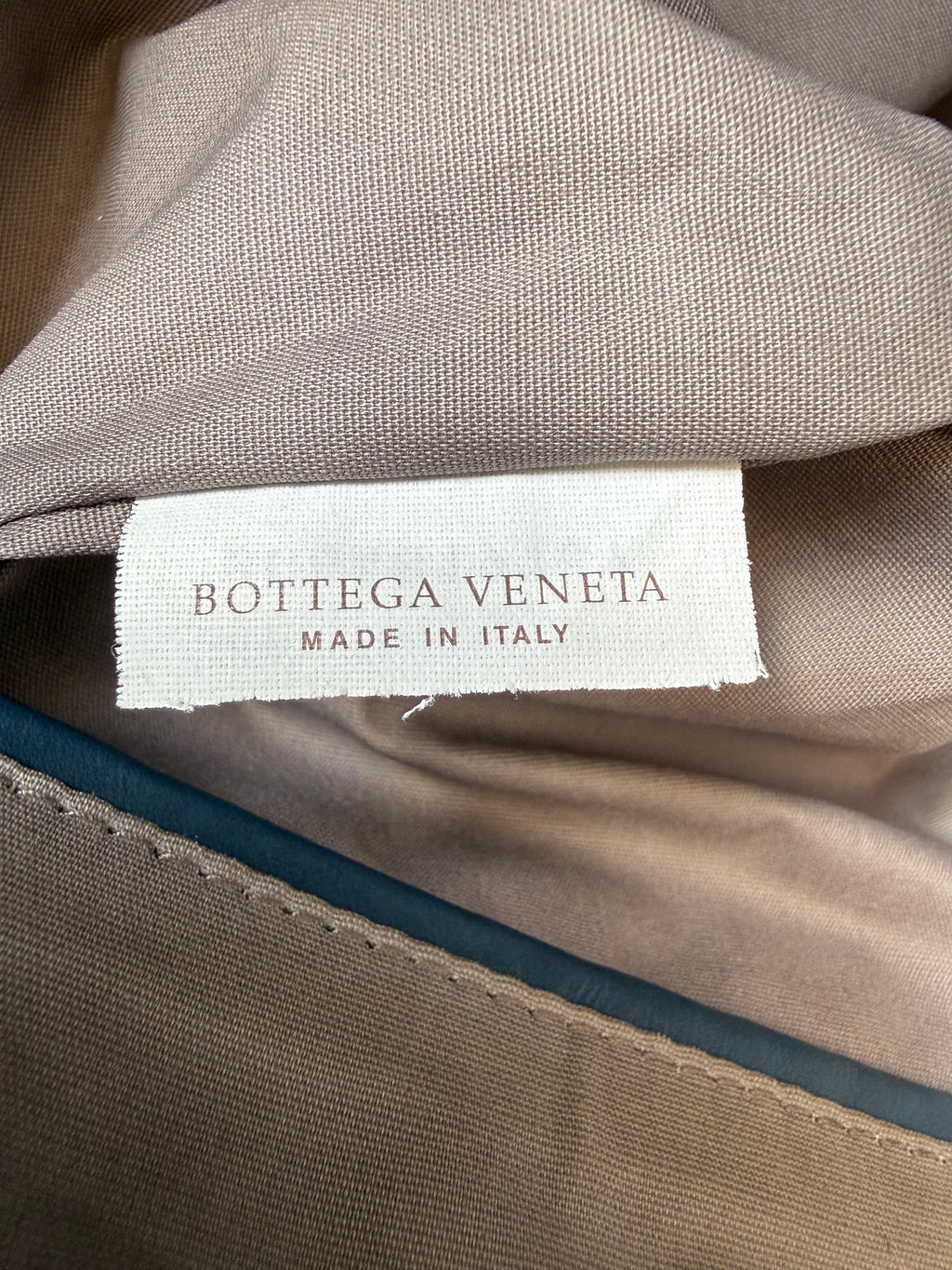 Bottega Veneta Intrecciato Crossbody Messenger Bag — Steel Blue