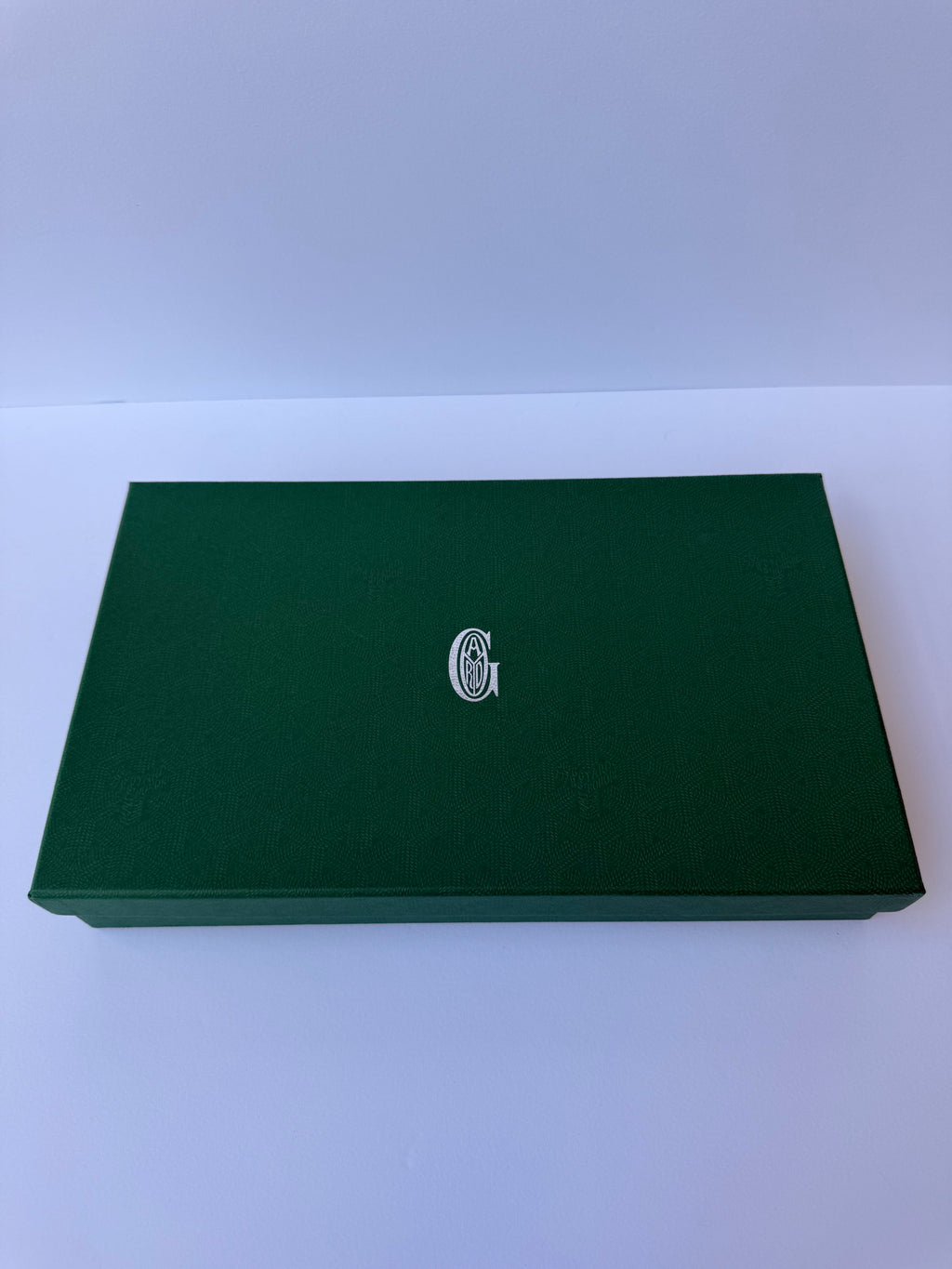 Goyard Saint-Marie MM Clutch White