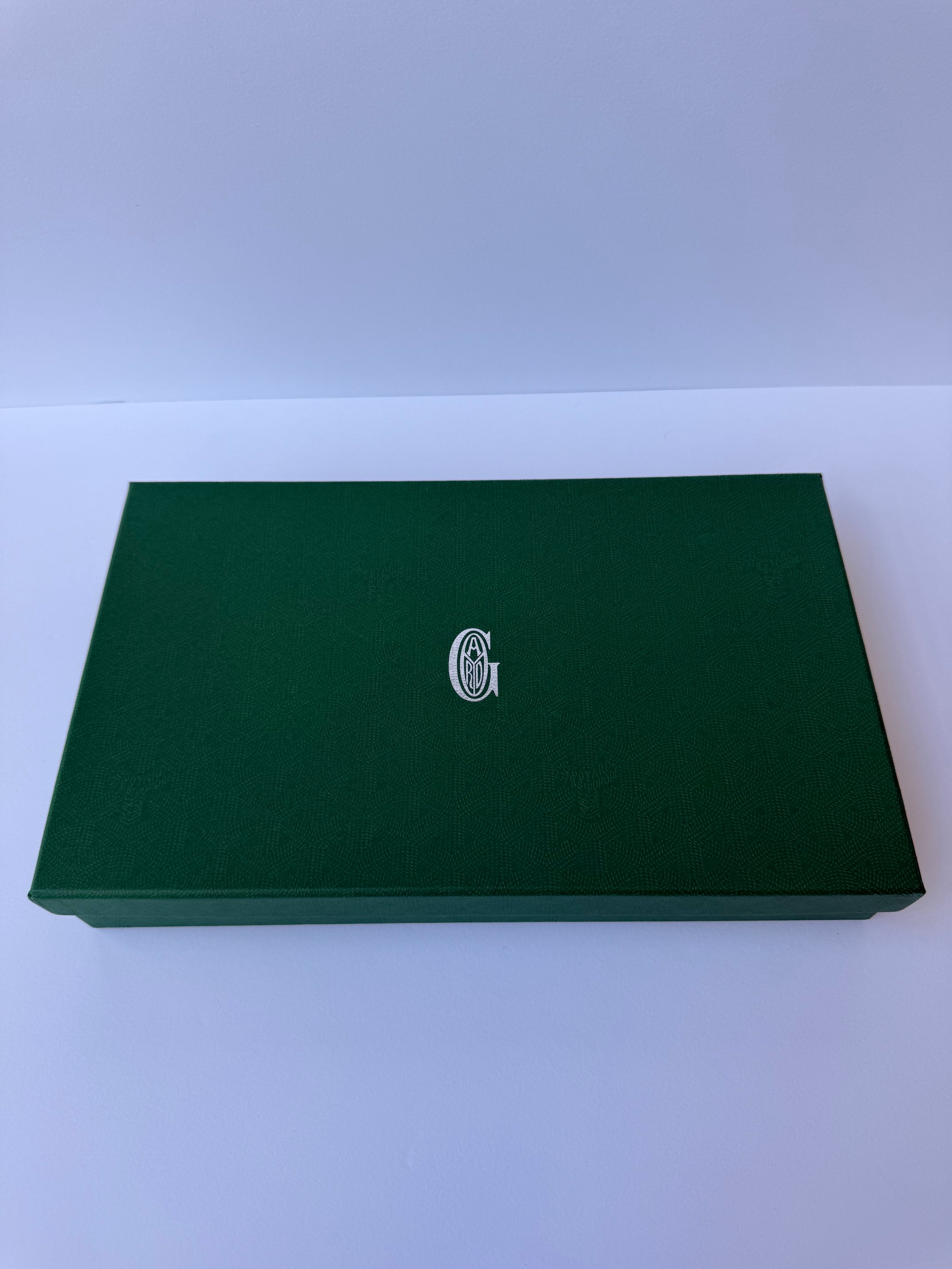 Goyard Saint-Marie MM Clutch White