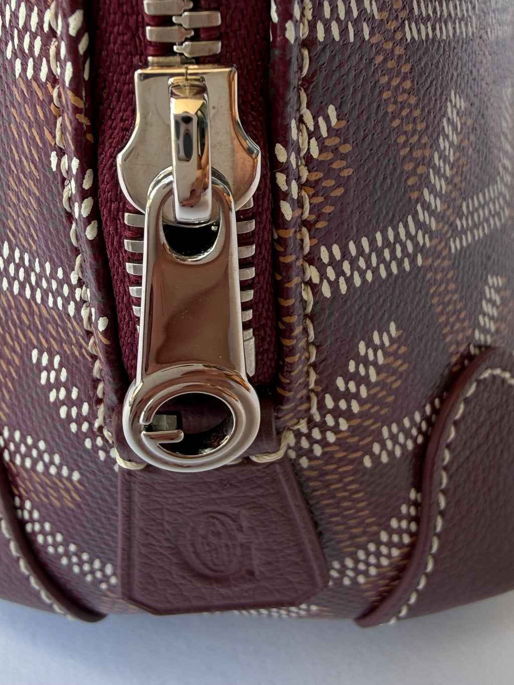 Goyard Vendôme Cosmetic Pouch Burgundy