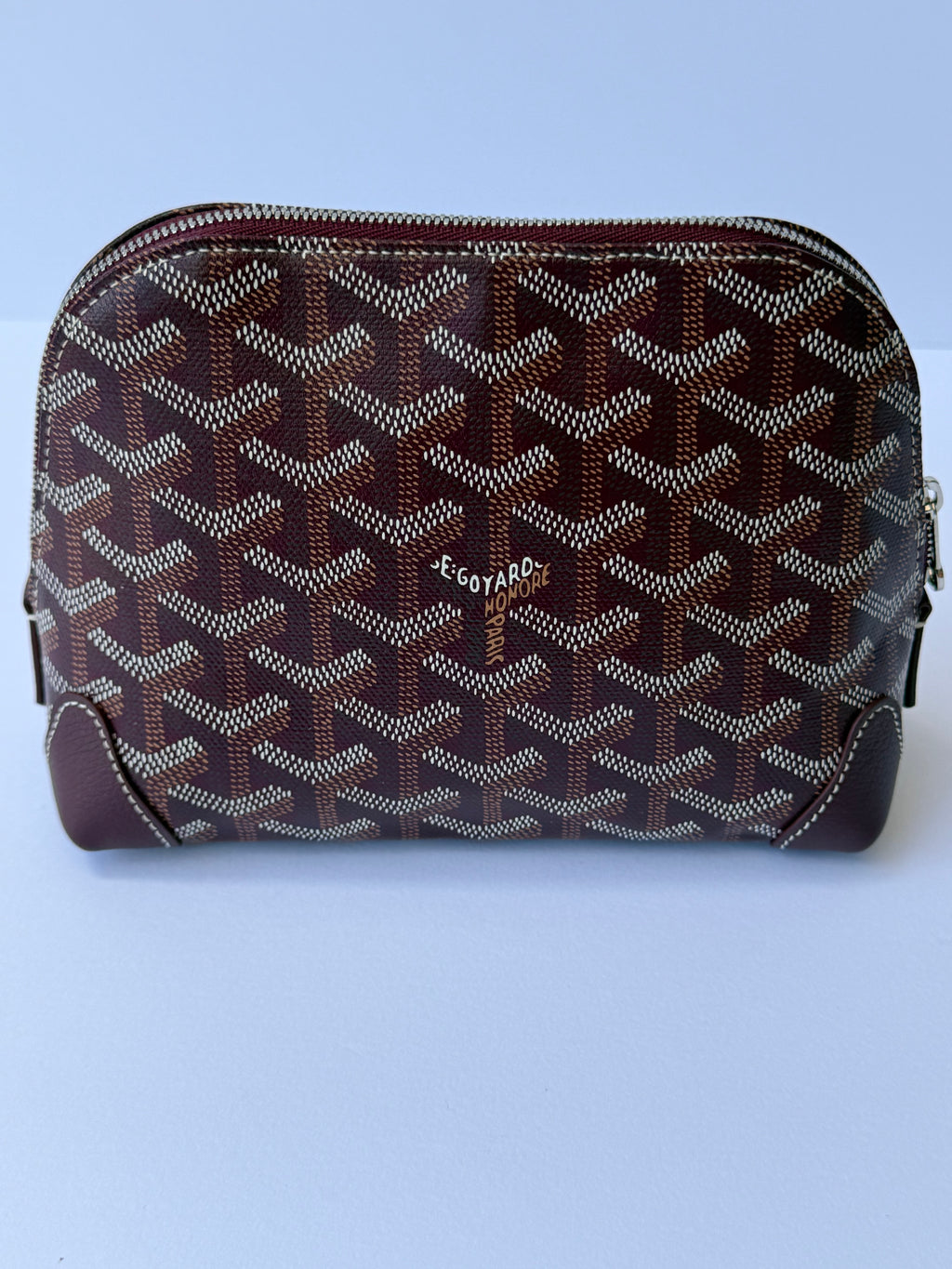 Goyard Vendôme Cosmetic Pouch Burgundy