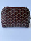 Goyard Vendôme Cosmetic Pouch Burgundy