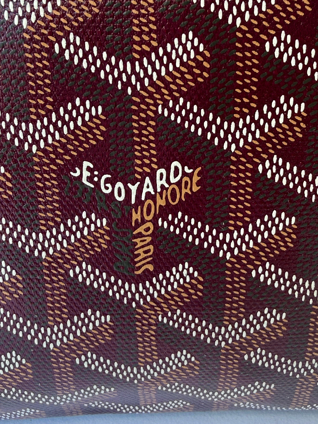 Goyard Vendôme Cosmetic Pouch Burgundy