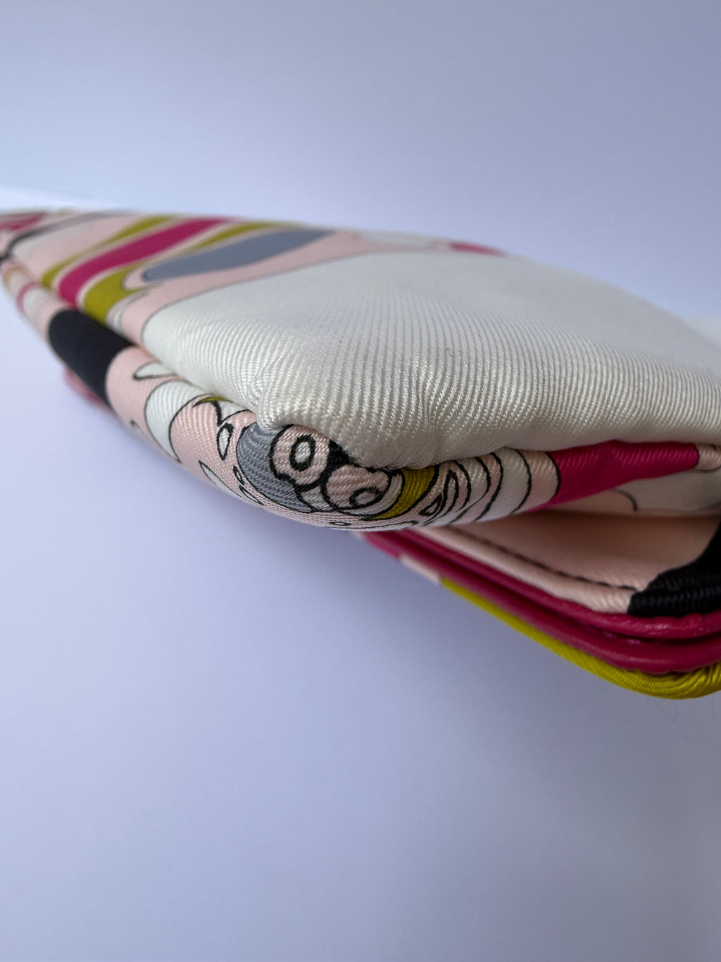 Emilio Pucci Silk Top Handle & Foldover Bag — Archival Print