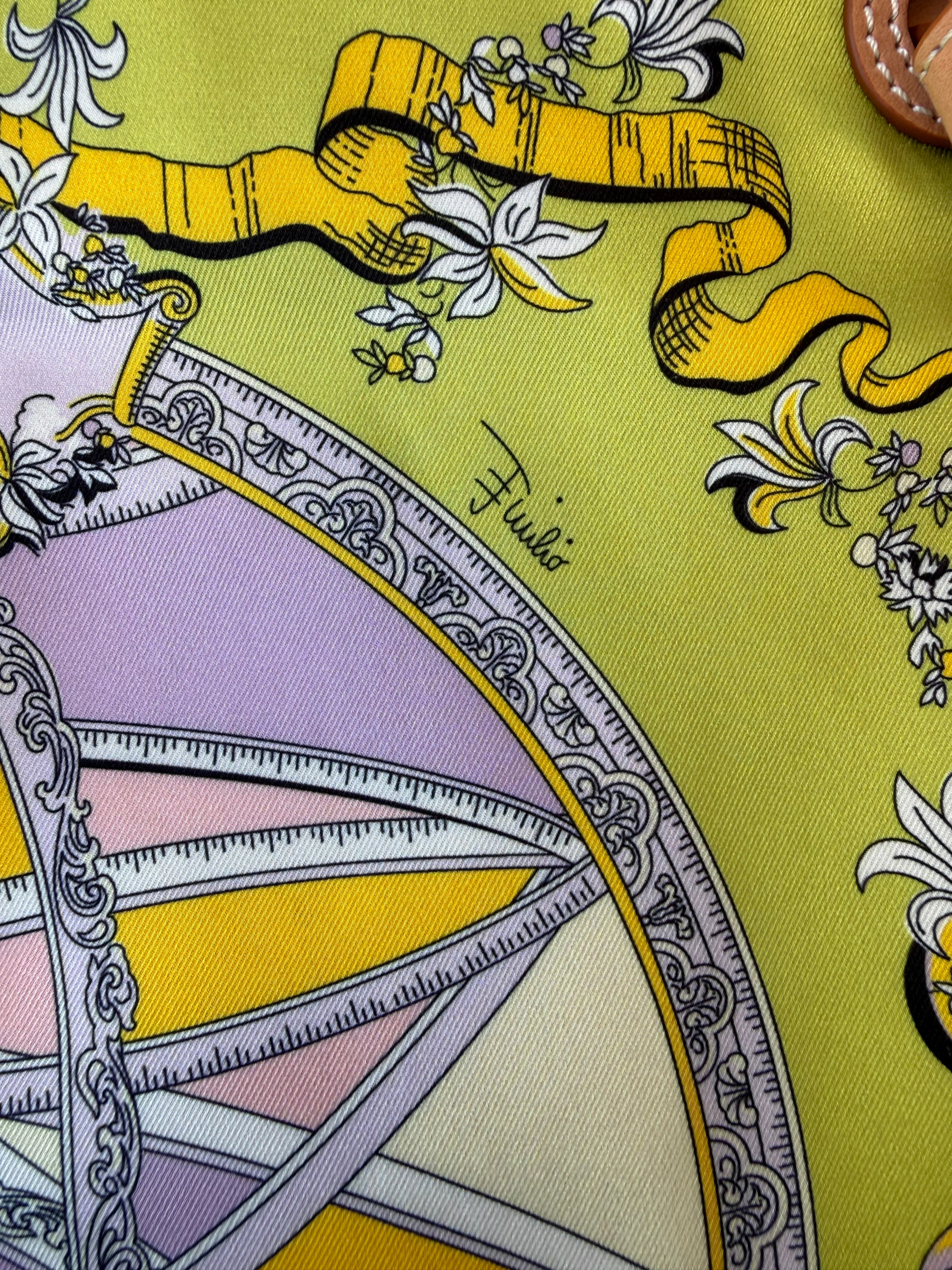 Emilio Pucci Astrolabio Green Bag