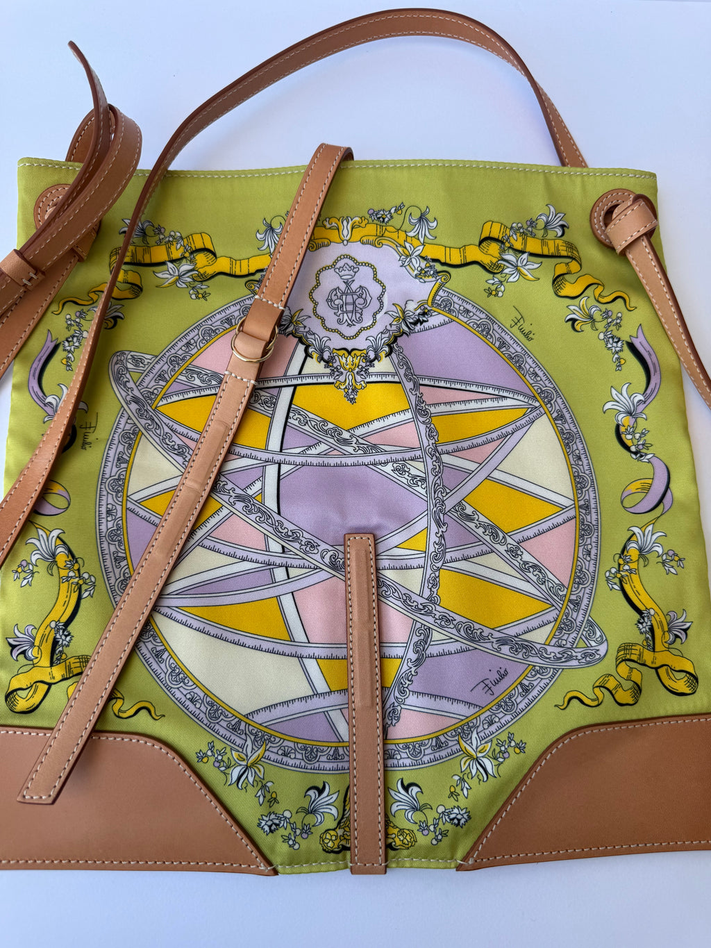Emilio Pucci Astrolabio Green Bag