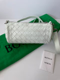 Bottega Veneta Intrecciato Barrel Bag in Glacier