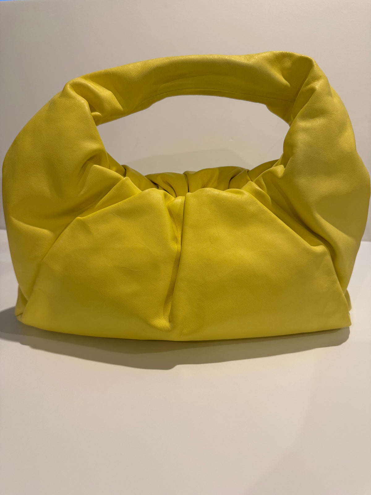 Bottega Veneta Yellow The Shoulder Pouch Bag