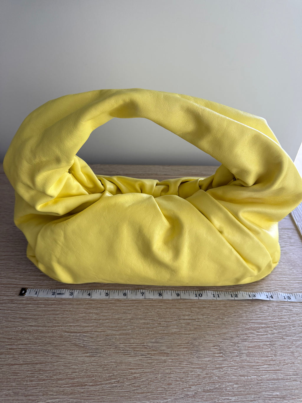 Bottega Veneta Yellow The Shoulder Pouch Bag