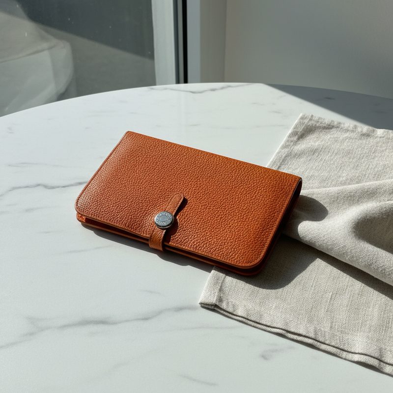 Hermès Dogon Duo Wallet Lifestyle